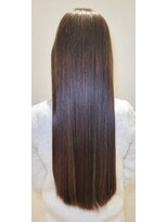 松本平太郎美容室 国立店 スーパーロングストレート×縮毛矯正×イノアカラー