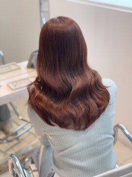 ヘアーアンドメイク ニューヨークニューヨーク 姫路店(Hair&Make NYNY) オレンジブラウン