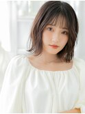 乾かすだけ大人可愛い黒髪ゆるふわボブパーマh3上尾20代30代40代