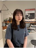 透明感カラー×ゆるふわウェーブ