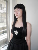 229&nbsp;STARIGHT / ストレートパーマ / ワイドバング / 黒髪ロング