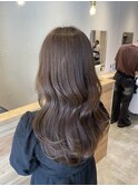 まつだて/ベージュ/ブリーチなし/艶髪/イルミナ