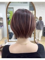 アームズヘアー arms hair&nbsp;30代40代50代/大人くびれボブ/白髪ぼかし/髪質改善（塩谷）