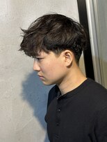 ニアウ 高崎店(Niau)&nbsp;フランジヘアメンズパーマメンズマッシュ海外風外国人風パーマ