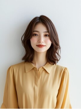 e.m.a プレミアムビューティーサロン 栄駅店(e.m.a PREMIUM BEAUTY SALON) くびれヘア/イメチェン/外ハネボブ/美髪/ワイドバング/髪型