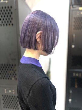 ヴァイス 渋谷店(VAICE) ラベンダーカラー/ショートボブ/推しカラー
