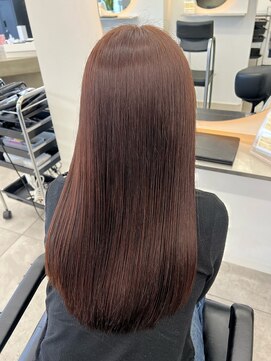 【金沢】髪質改善×透明感カラーで“艶と透け感”を両立。