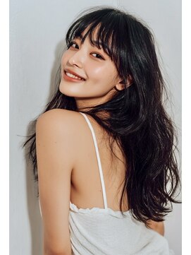 イチパーセント 横浜(1%) 着物ヘア/大人ガーリー/ダークアッシュ/似合わせカット/横浜