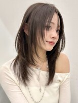 アイトーキョーエス 渋谷(AI TOKYO S)&nbsp;着物ヘア/大人ガーリー/ダークアッシュ/似合わせカット/渋谷