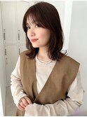 レイヤーカット 似合わせカット ブラウンベージュ イメチェン