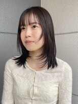 ヘアーアイストゥーレ(HAIR ICI TRE)&nbsp;ブリーチなし夏カラー春カラー似合わせカットワンホンレイヤー