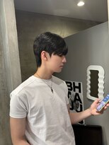 ソルレム(sol-lem)&nbsp;もみあげ長め刈り上げ無しマッシュ