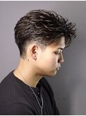 men'shair/波巻きツイストスパイラル/ニュアンスパーマ