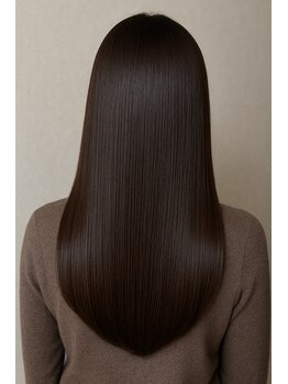 ヘアサロン グランシー(Hair Salon Gransea)の写真/髪質・癖を見極めた薬剤選定！酸性ストレートもOK♪「まるで素髪」な質感を叶えます！◎