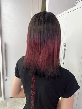 ロサ ファイブヘアー(Rosa..5Hair) RED×BLACK