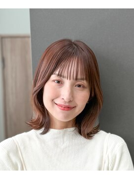エオン(eon) 外ハネボブ【eon】#大人女性#白髪#マンツーマン