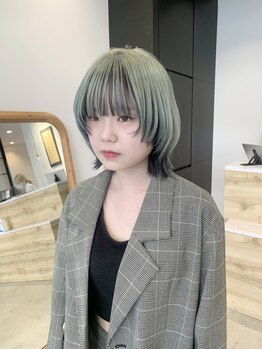 アテナ 六本松店(ATENA)の写真/1人1人に合わせた似合わせで、貴方の魅力を引き出す顔周りの作り込みを実現♪