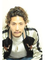 ネイビー(hair salon NAVY)&nbsp;ルード系！ハイライト&パーマスタイル