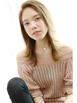 アーレル(Arlel) ☆Arlel 池袋☆かきあげバング×外ハネセミディ