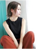 天神【BIRTH】外ハネ美髪ショート×サイドスタイル