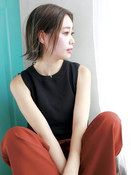 バース(BIRTH) 天神【BIRTH】外ハネ美髪ショート×サイドスタイル