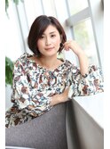 大人かわいいボブ