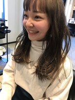 ジャム ヘアー サロン(Jam hair salon)&nbsp;ナチュラルロング　Ｗカラー　＜jamhair東高円寺＞