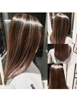 ディーリンク 南橋本店(HAIR MAKE DLINK) 外国人風デザインカラー