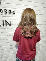 ビューティー エールフォルム 浜松有玉店(BEAUTY YELLFORME)&nbsp;インナーカラー ピンク