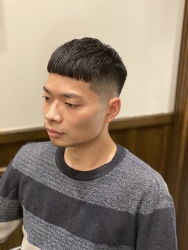ヒロギンザバーバーショップ 神楽坂店(HIRO GINZA BARBER SHOP) クロップスタイル/フェード/ベリーショート/板垣光信/神楽坂