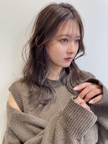 ジゼル(GiseL)&nbsp;韓国風MIX STYLE　ワンホンヘア　レイヤーカット　顔まわり