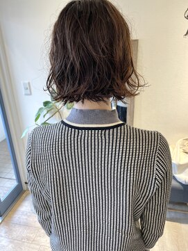 メルト 吉祥寺(melt) 大人可愛い大人切りっぱなしボブパーマくせ毛風パーマ20代30代