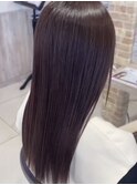 【GRANDEUR焼津店】カラー×髪質改善ストレート