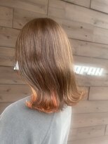 イングスジャパン(ings JAPAN)&nbsp;夏トレンドorangeインナーカラー