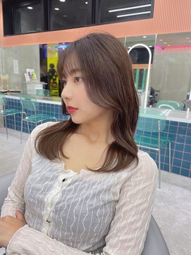 ロンド ストラーダ 心斎橋(Lond strada) マチルダボブ×ピンクベージュ×美髪［髪質改善/縮毛矯正］