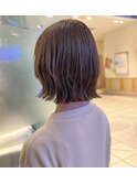 くびれぷつっとボブ