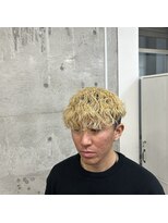 メルシー トータル ブランディング サロン(merci TOTAL BRANDING SALON)&nbsp;ハイトーンVマッシュ×プードルスパイラル　横浜