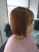 リラシー 石岡店(RELASY hair&beauty) ミニボブ フレーミングカラー