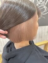 ジーナ 池袋(Zina)&nbsp;#ピンクベージュのインナーボブ