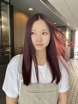 ポータートランテアン(porter31)&nbsp;パープルヘアカラー氏木