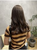 10代20代 ブラウンカラー/寒色ブラウン