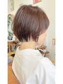イメチェン小顔似合わせカットクールショート/前髪/30代40代