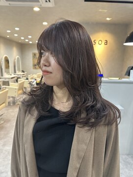 アグ ヘアー ソア 清水商店街店(Agu hair soa) レイヤーカット