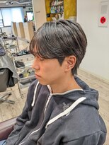 コワファーストナガサキシャンプーボーイ(COIFF1RST NAGASAKI SHAMPOO BOY)&nbsp;シースルーマッシュ×ニュアンスパーマ