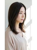 酸性ストレート髪質改善縮毛矯正白髪染めハイライト30代40代50代