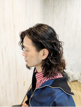 R ヘアーアンドメイク 立野店 メンズパーマ