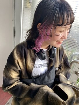 フィン(fin,) fin, ケアブリーチカラー/ハイトーン/ダブルカラー/パーマ/天神