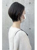 植田まい＊くびれショートボブ×ダークグレージュ