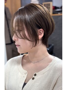 エメヘアデザイン ルイス(Aimer Hair Design Lewis) オトナくびれショート/弘前市