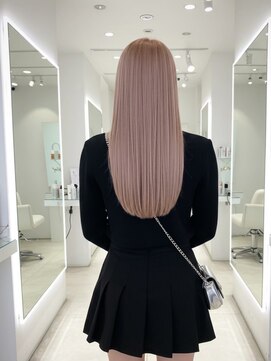 アオアクア バイ グルグル 小岩店(ao akua by GULGUL) 小岩/レイヤーカット/ダブルカラー/ブリーチなしカラー/顔周り